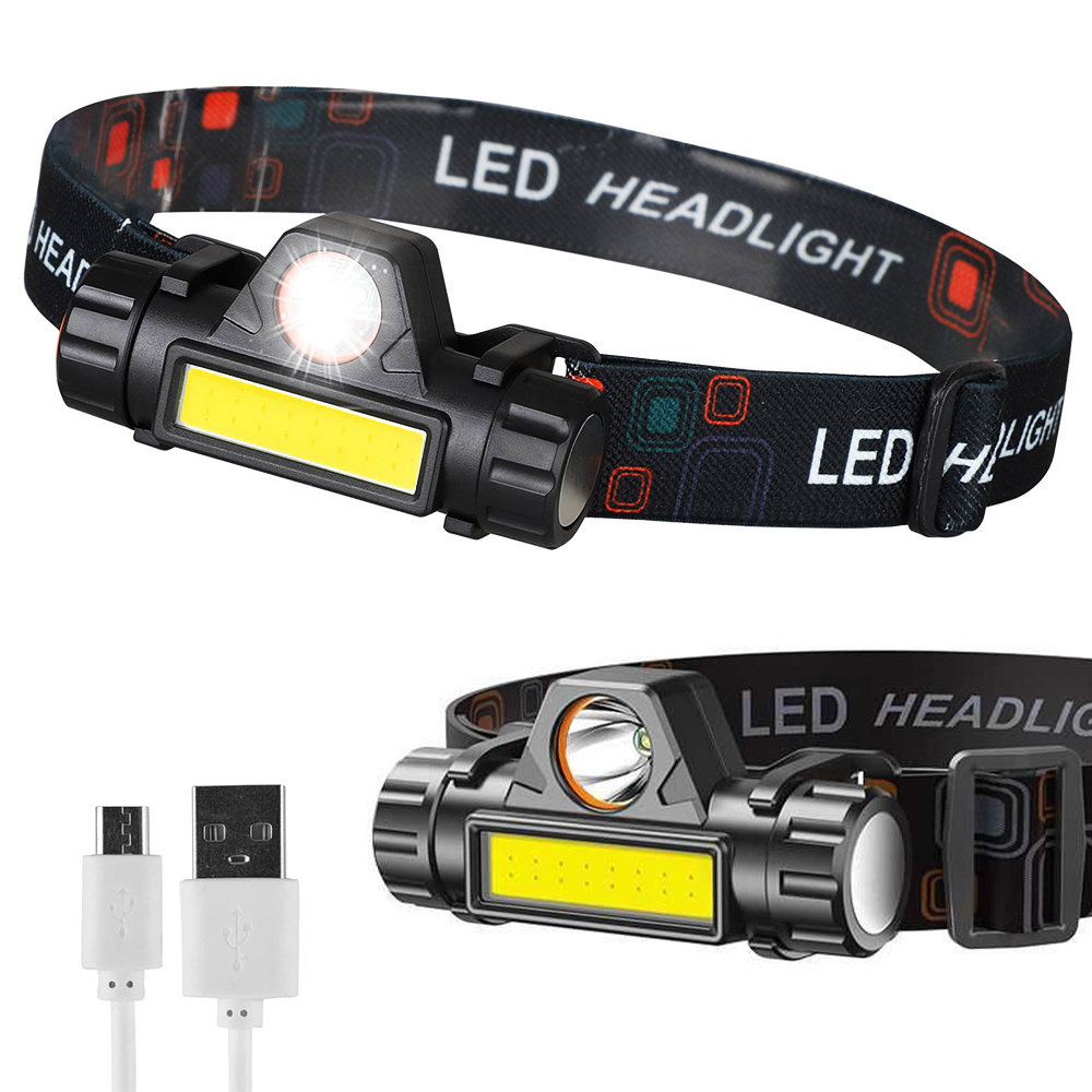 Перезаряжаемый налобный фонарик на магнитахП
